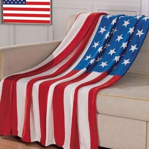 American Flag Throw~NWT